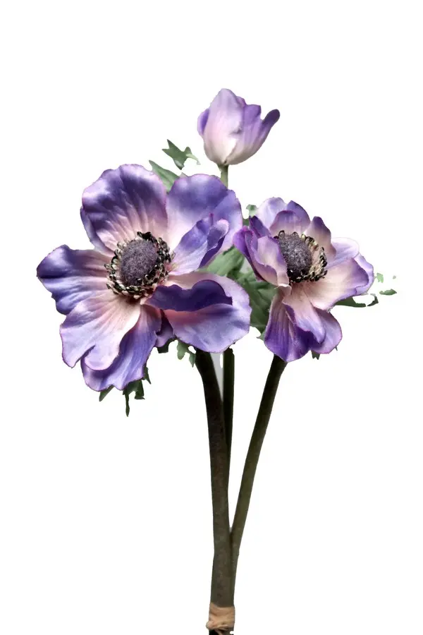Artificial Flower - Anemone in Lavender