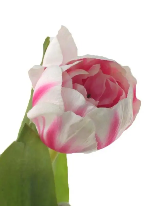 Artificial Flower - Tulip Double in White/Beauty