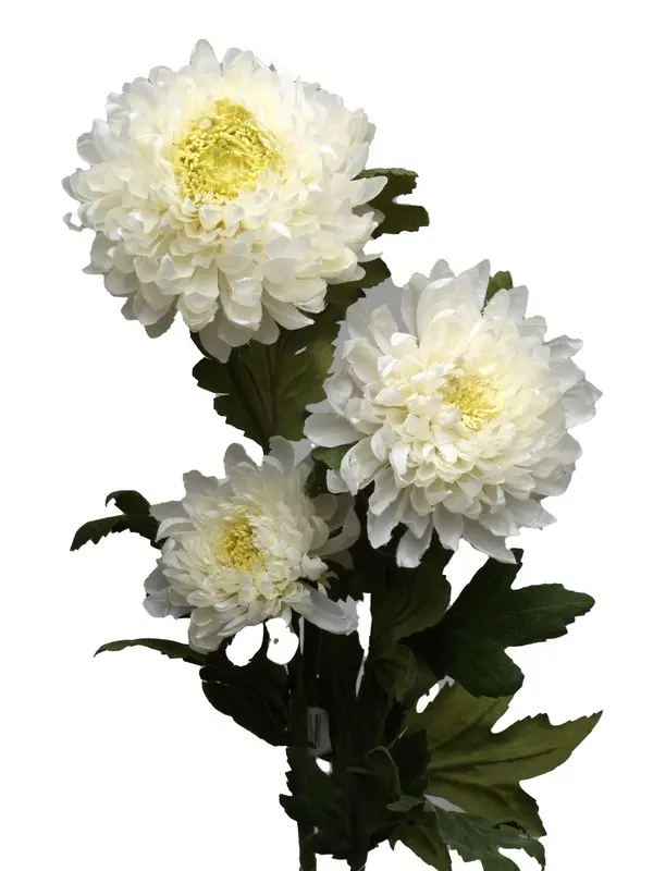 Artificial Flower - Chrysanthemum in White