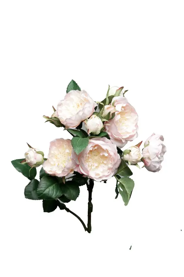 Artificial Flower - Rose Spray in Pink