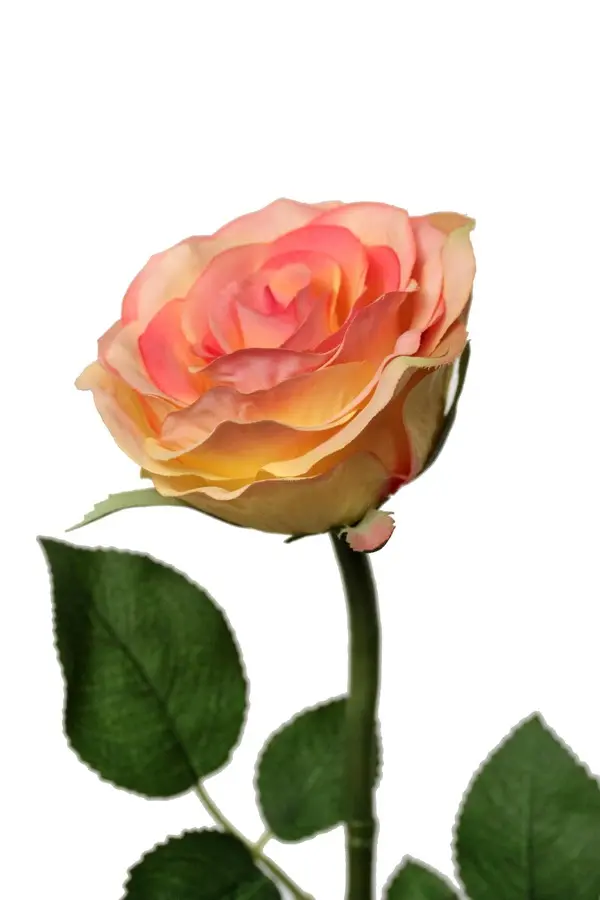 Artificial Flower - Rose in Yellow