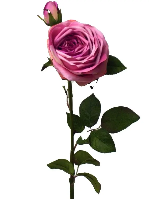 Artificial Flower - Cabbage Rose in Light Orchid