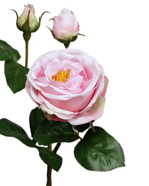 Artificial Flower - Rose Spray in Pink