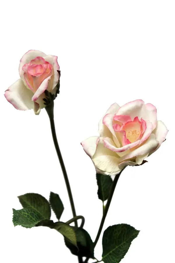 Artificial Flower - Rose Spray in Light Pink