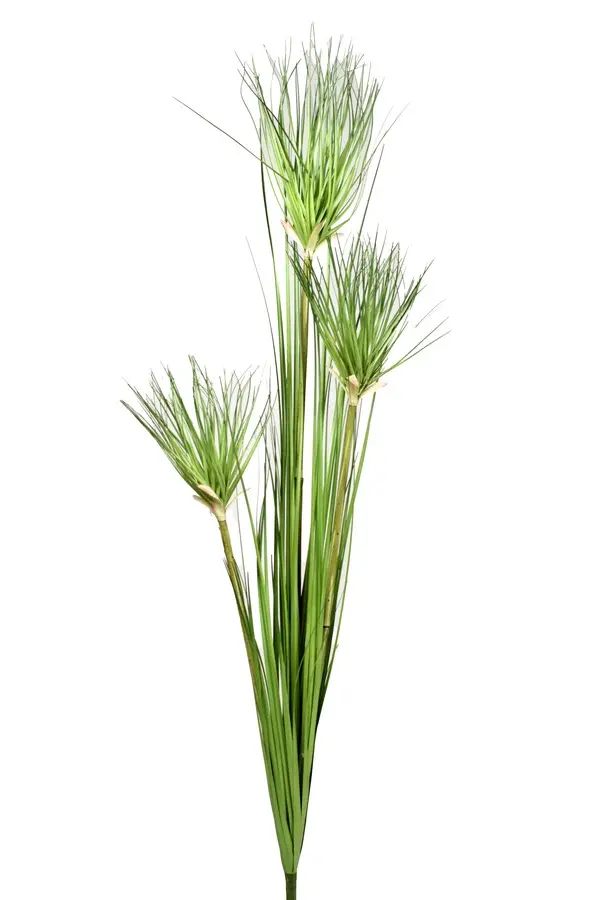 Artificial Flower - Papyrus Plant in Green
