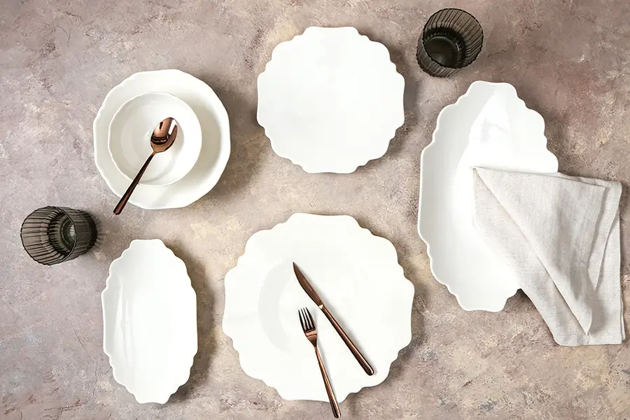  Tide Alumilite Dinner Set 27 Pcs for 6 People