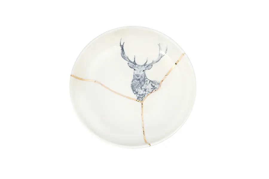  Spirits Deer Bowl 17cm