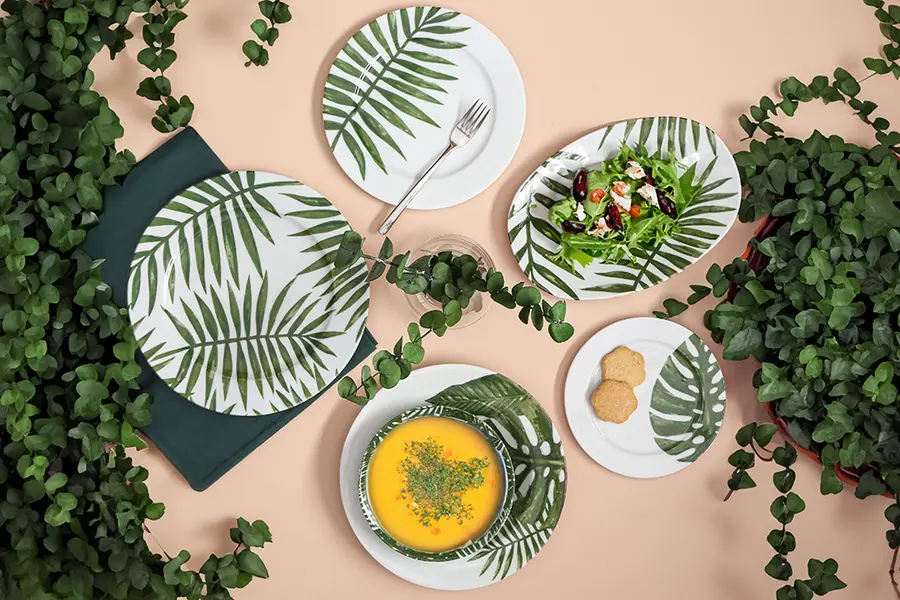  Botanik Dinner Set 32 pcs for 6 People