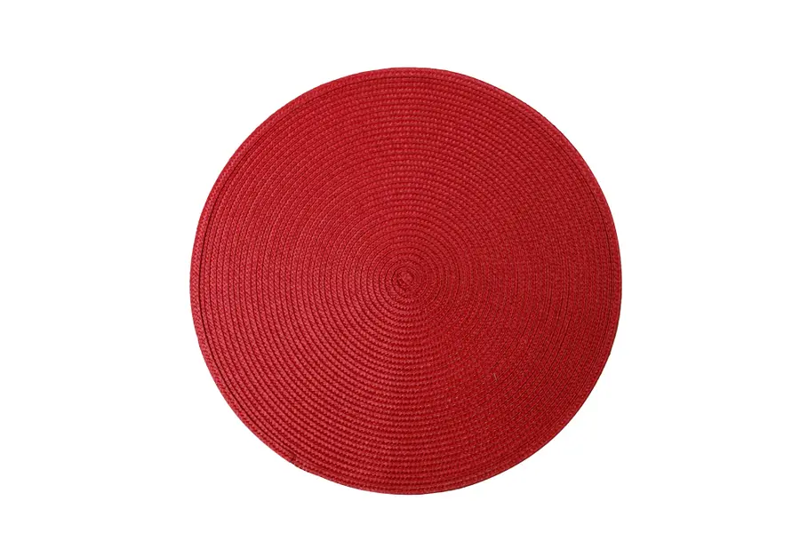  Vista Red Placemat R:38cm