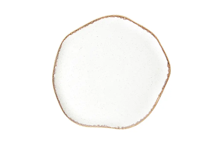  Pure Seasons Beige Flat Plate 33cm