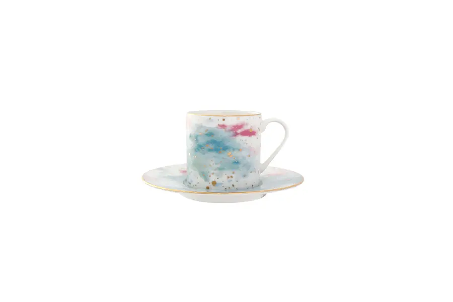  Cosmos Design 6 Coffee Cup & Saucer