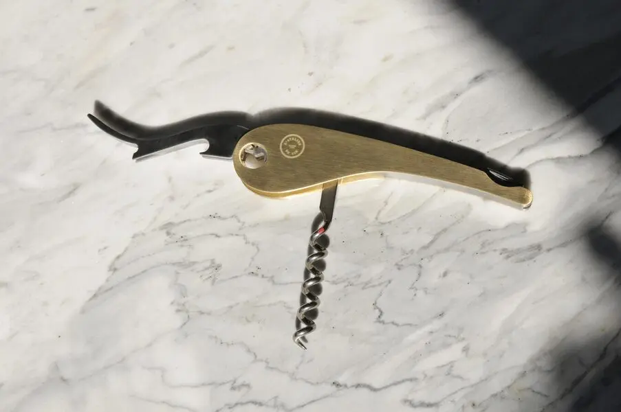  Steel Sommelier Corkscrew