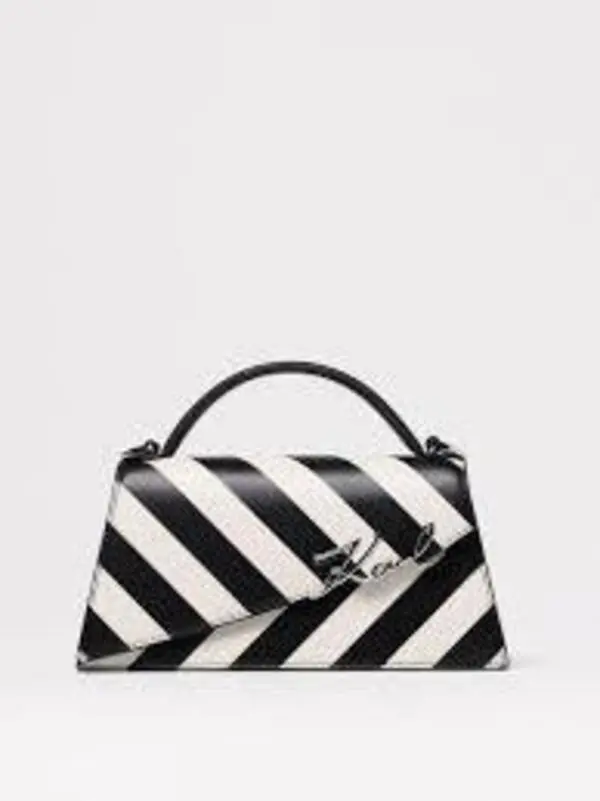 Signature Striped Crossbody Bag