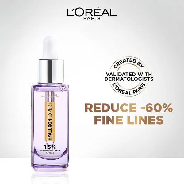 L'Oreal Paris Hyaluron Expert Moisturiser and Anti-Aging Plumping  Serum with Hyaluronic Acid