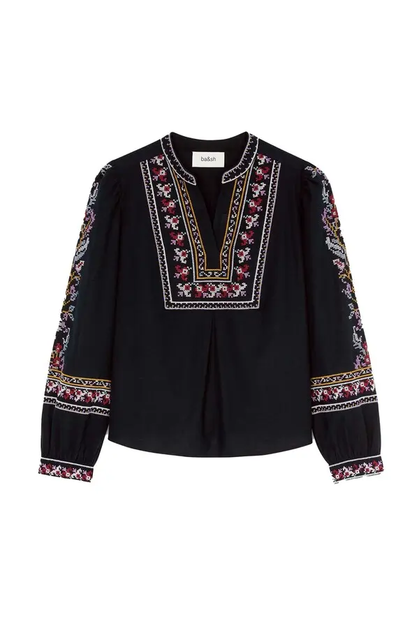 Bohemian Embroidered Caloe Top