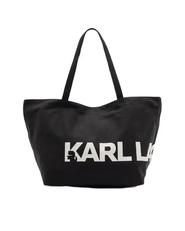 Oversized Logo Shopper Bag