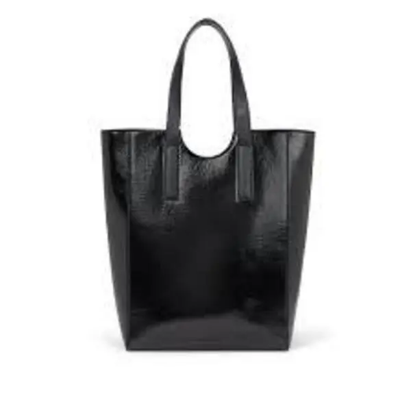  Faux-Leather Tote Bag