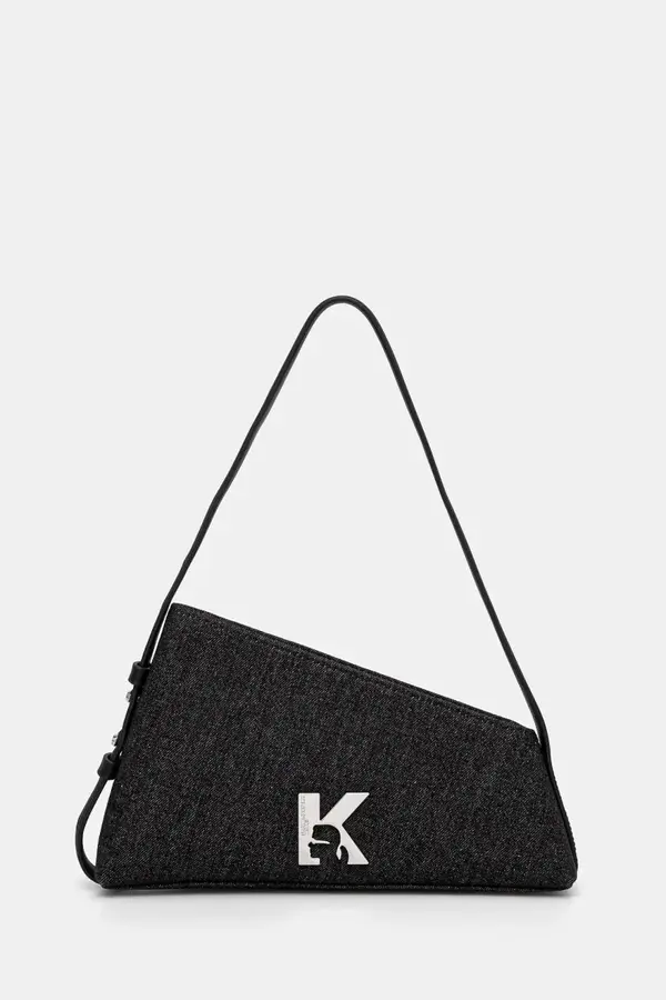  Geo Denim Shoulder Bag
