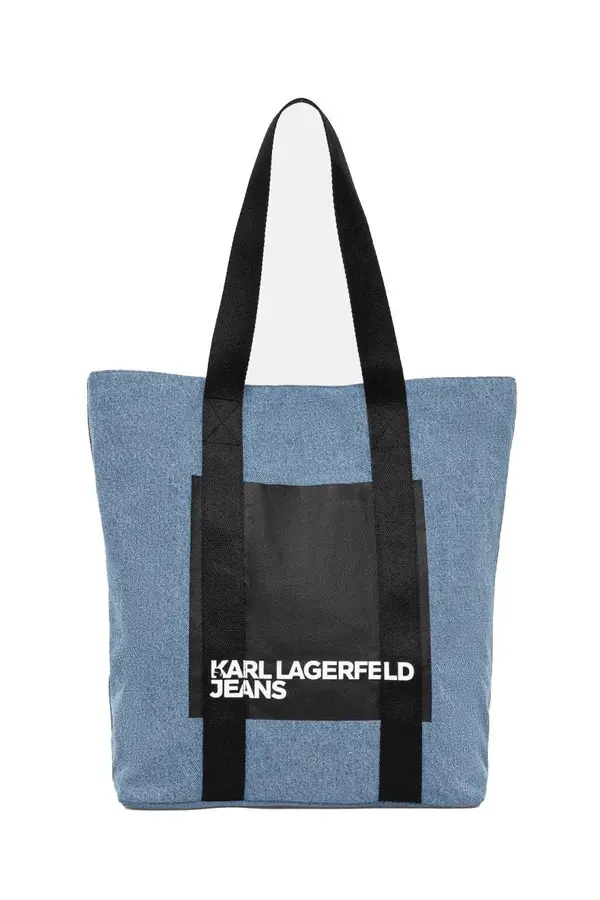  Denim Shopper Bag