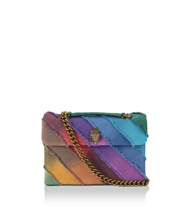  Large Denim Kensington Crossbody Bag