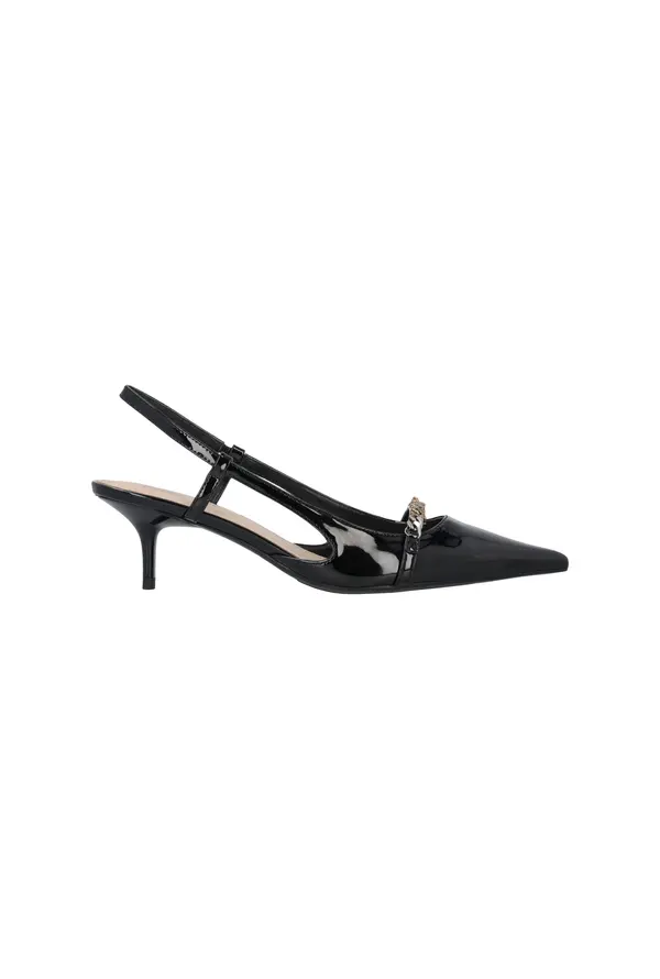Patent Pointed-toe Slingback Pumps