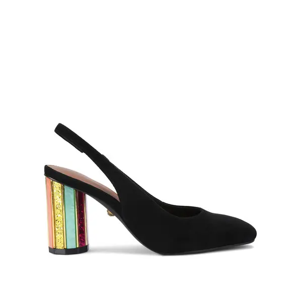  Slingback Block Heels Pump