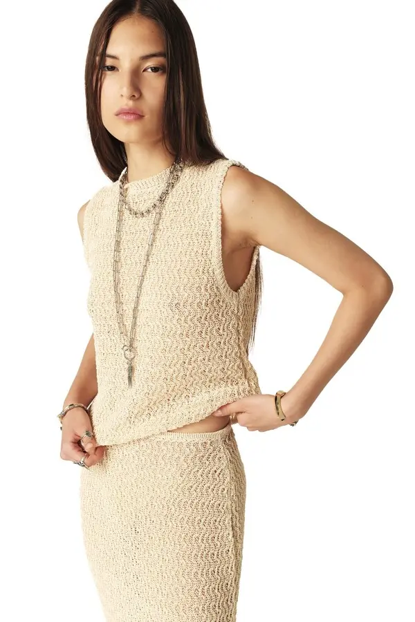Pira Farel Sleeveless Knit Top