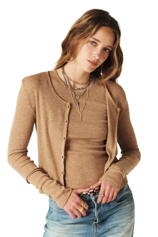 Fine Knit Cardigan