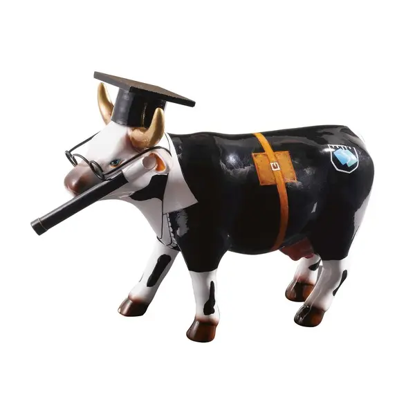 Cow Doutora - medium ceramic