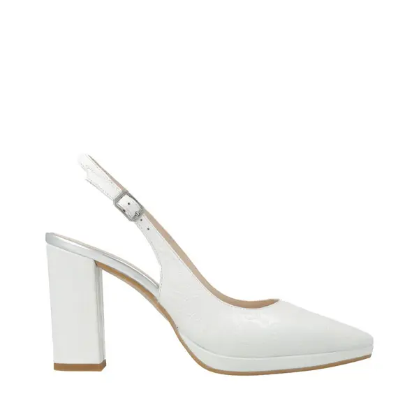 Block Heel Slingbacks Pump