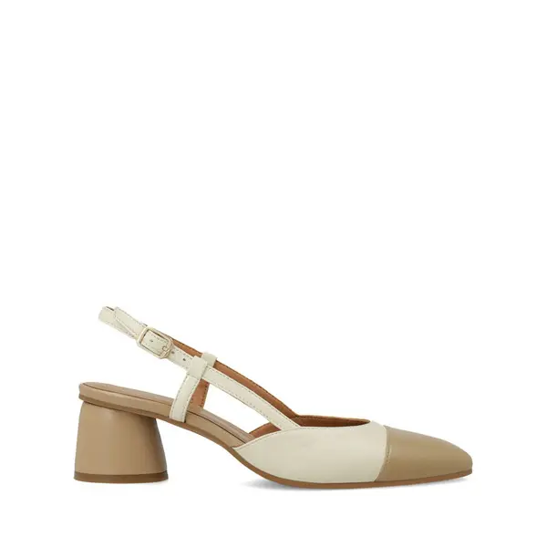 Two-Tone Slingback pump