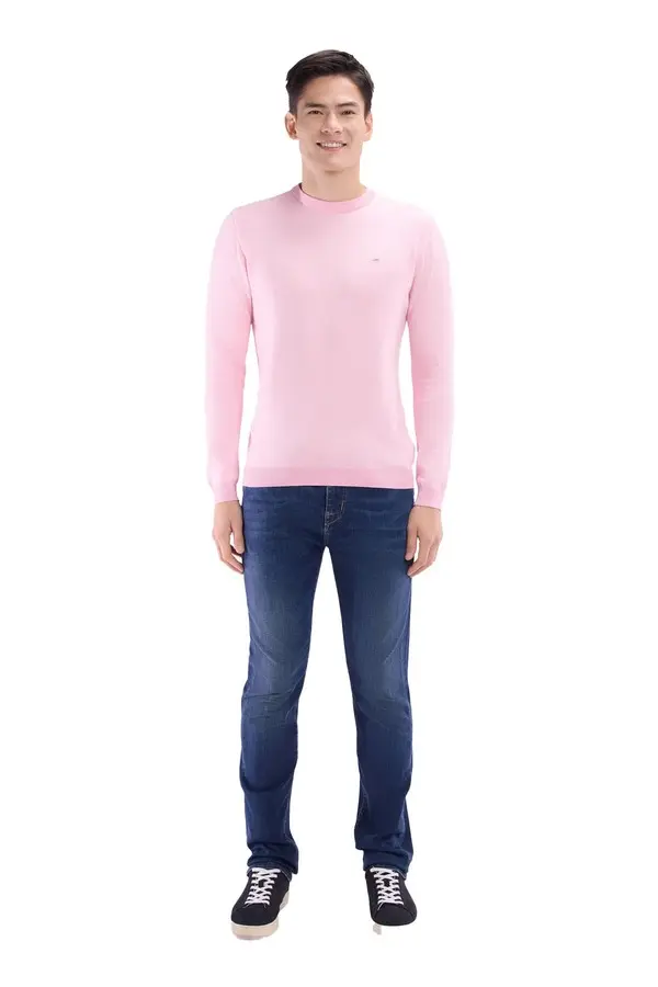  Tapered Fit Flex Active Mid Wash Denim Jeans