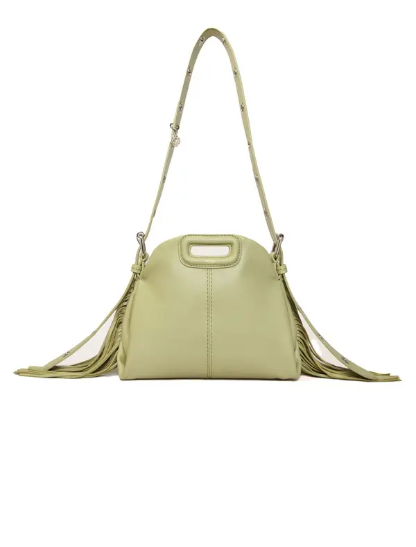 Smooth Leather Mini Miss M Bag