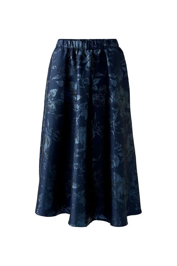 Jacquard Taffeta Skirt