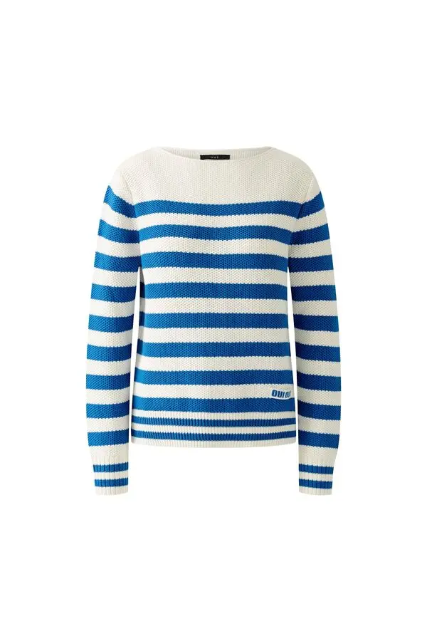 Striped Knit Sweater 