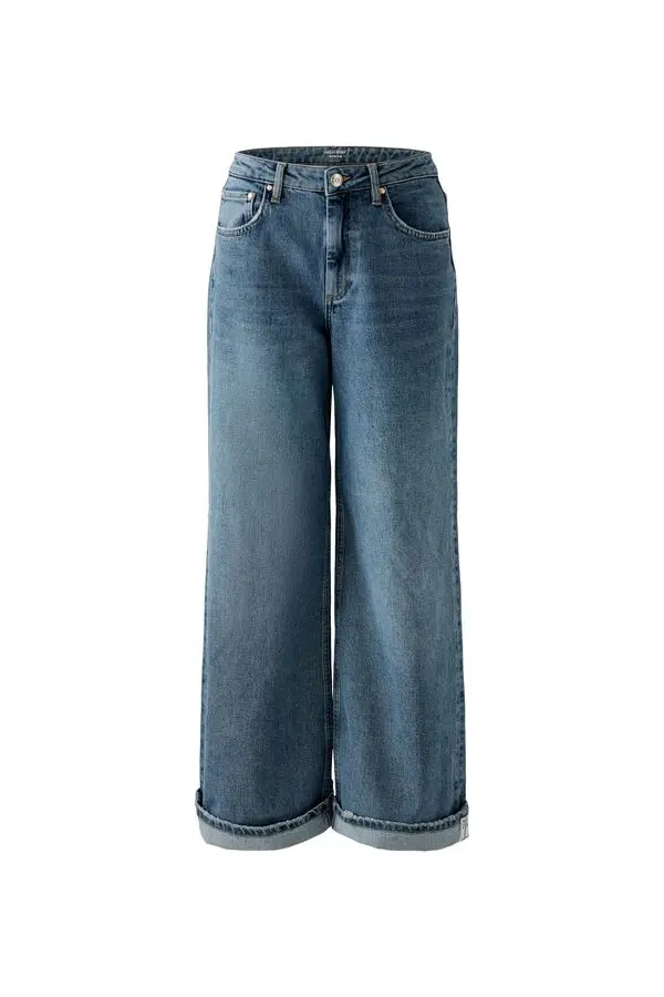 High-Rise Wide-Leg Jeans