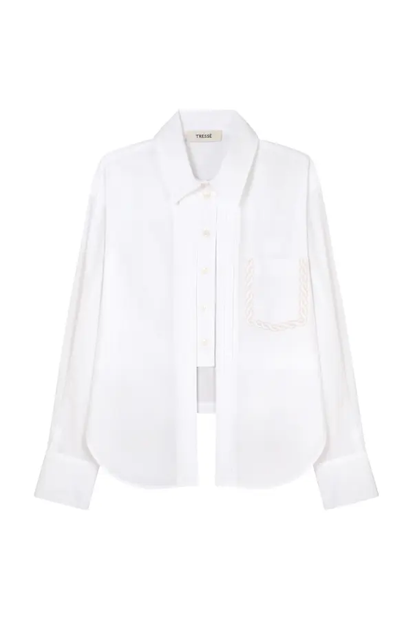 Embroidered Short Shirt 