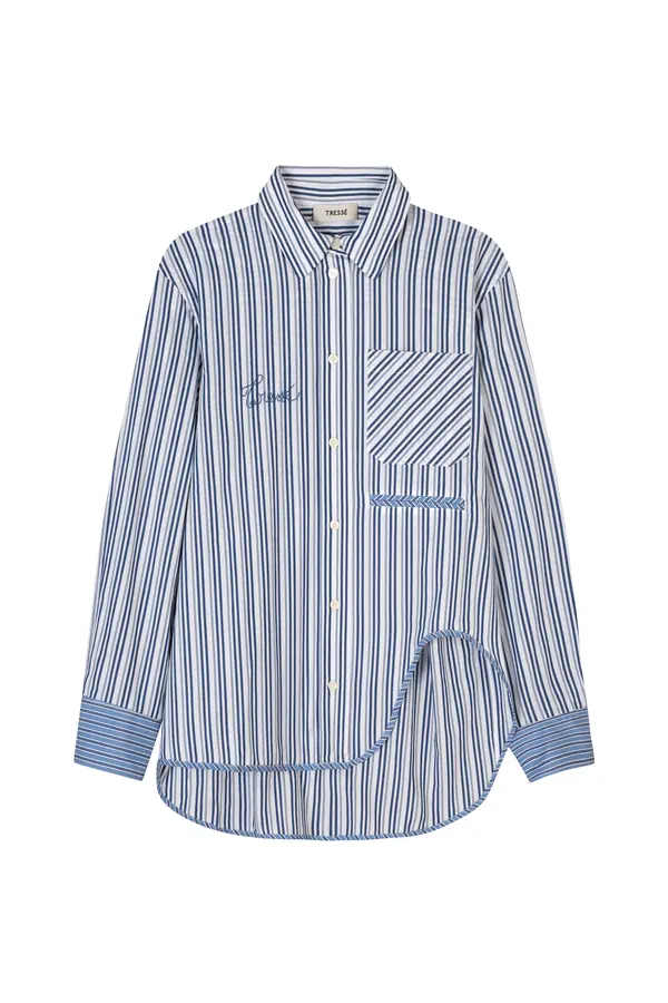 Srtiped Long Sleeve Shirt