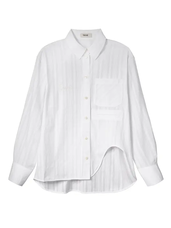 Asymmetrical Loose Shirt 