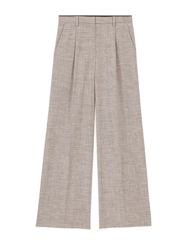 Tailored Pants With Pleats