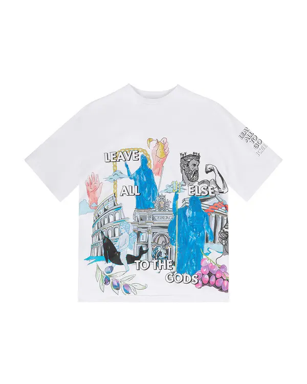 Ancient Rome Inspired Graphic Short Sleeve Tshirt