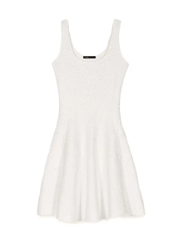 Sequin Knit Short Dress