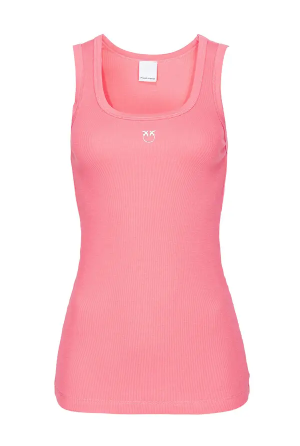 Ribbed Vest Top