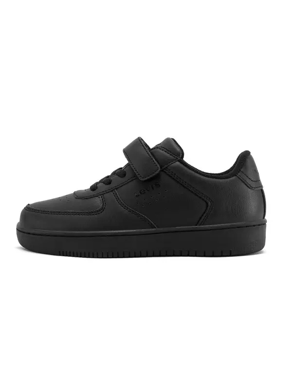 Low-Top Sneaker with Hook-and-Loop Strap