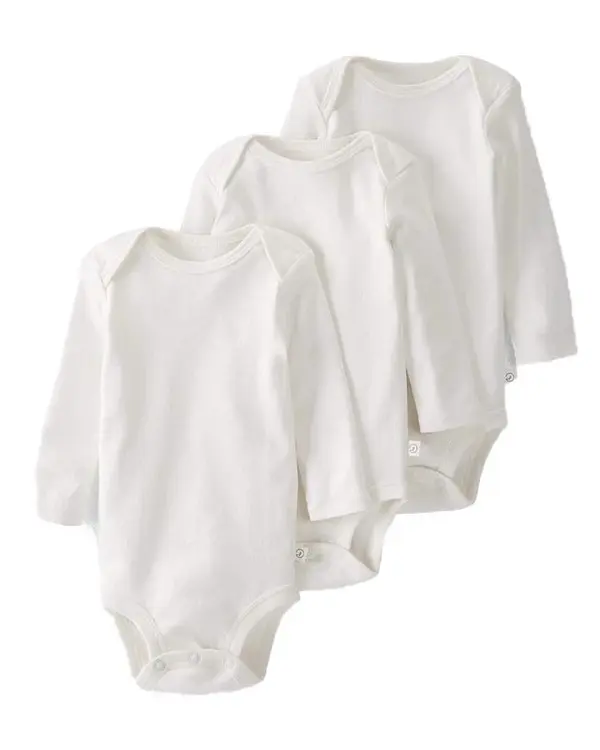 Little Planet Baby 3-Pack Organic Cotton Bodysuits