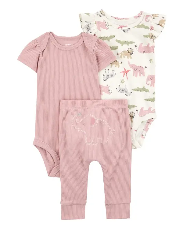 3-Piece Elephant Little Character Set
