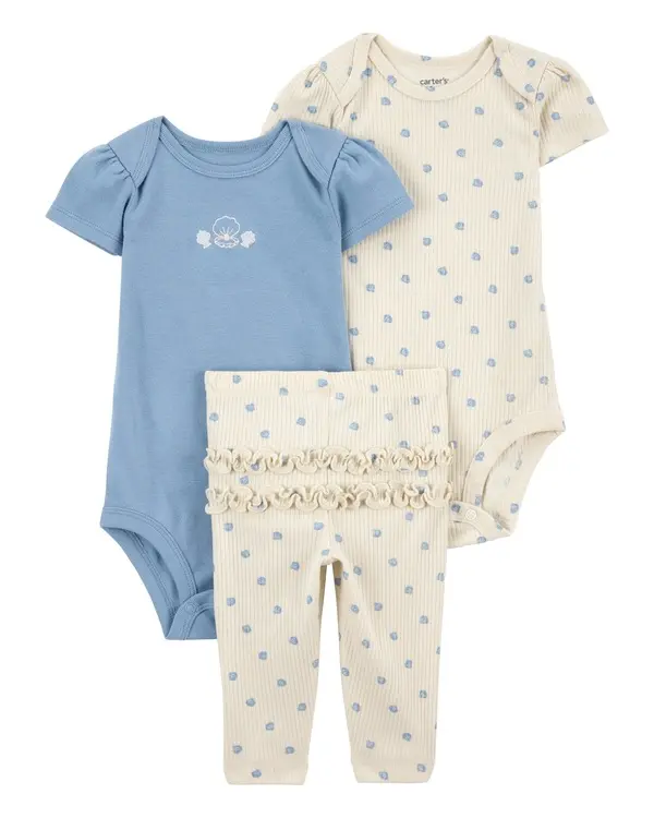 3-Piece Seashell Little Character Set