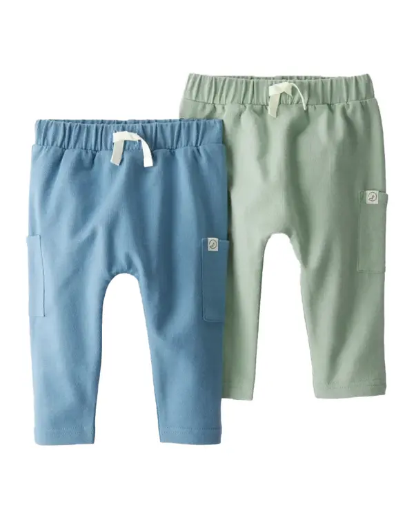 Little Planet Baby 2-Pack Organic Cotton French Terry Joggers