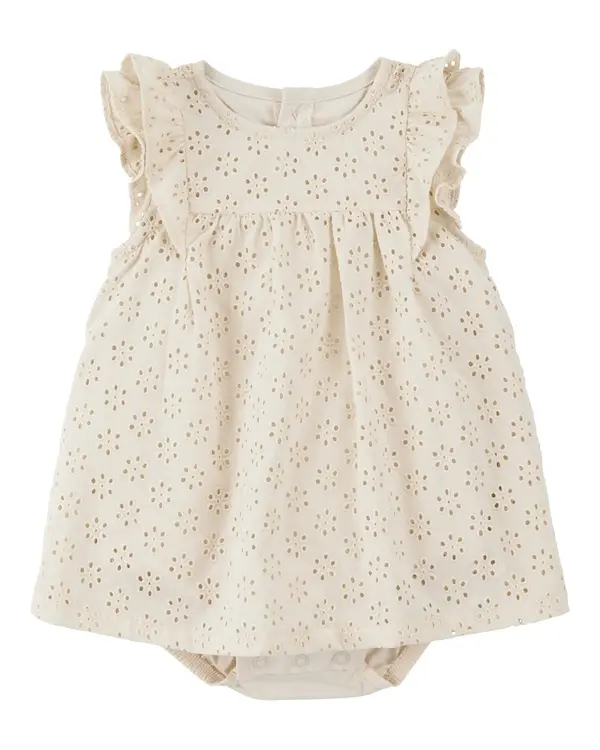 Solid Cotton Dress