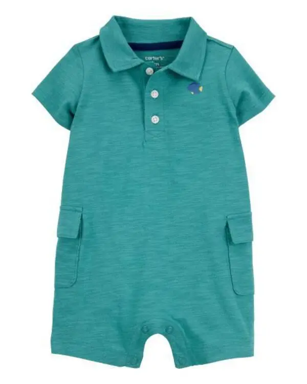 Polo Cotton Romper